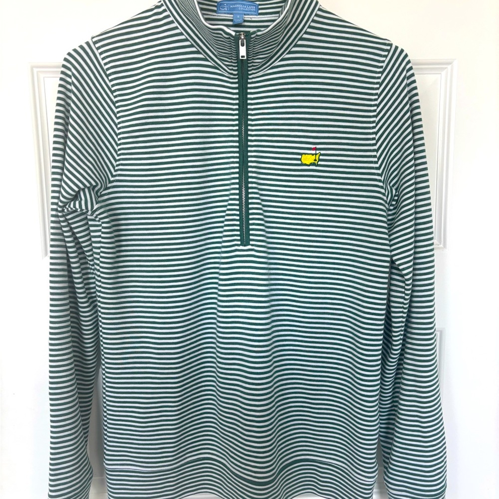Official Masters Striped Green Women’s Sweater- Size Small- Looks brand new!